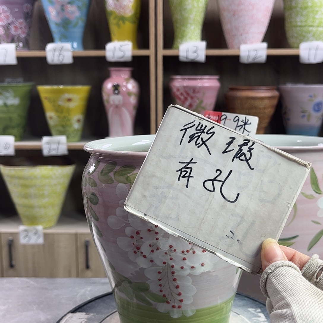 景德镇陶瓷花盆花盆