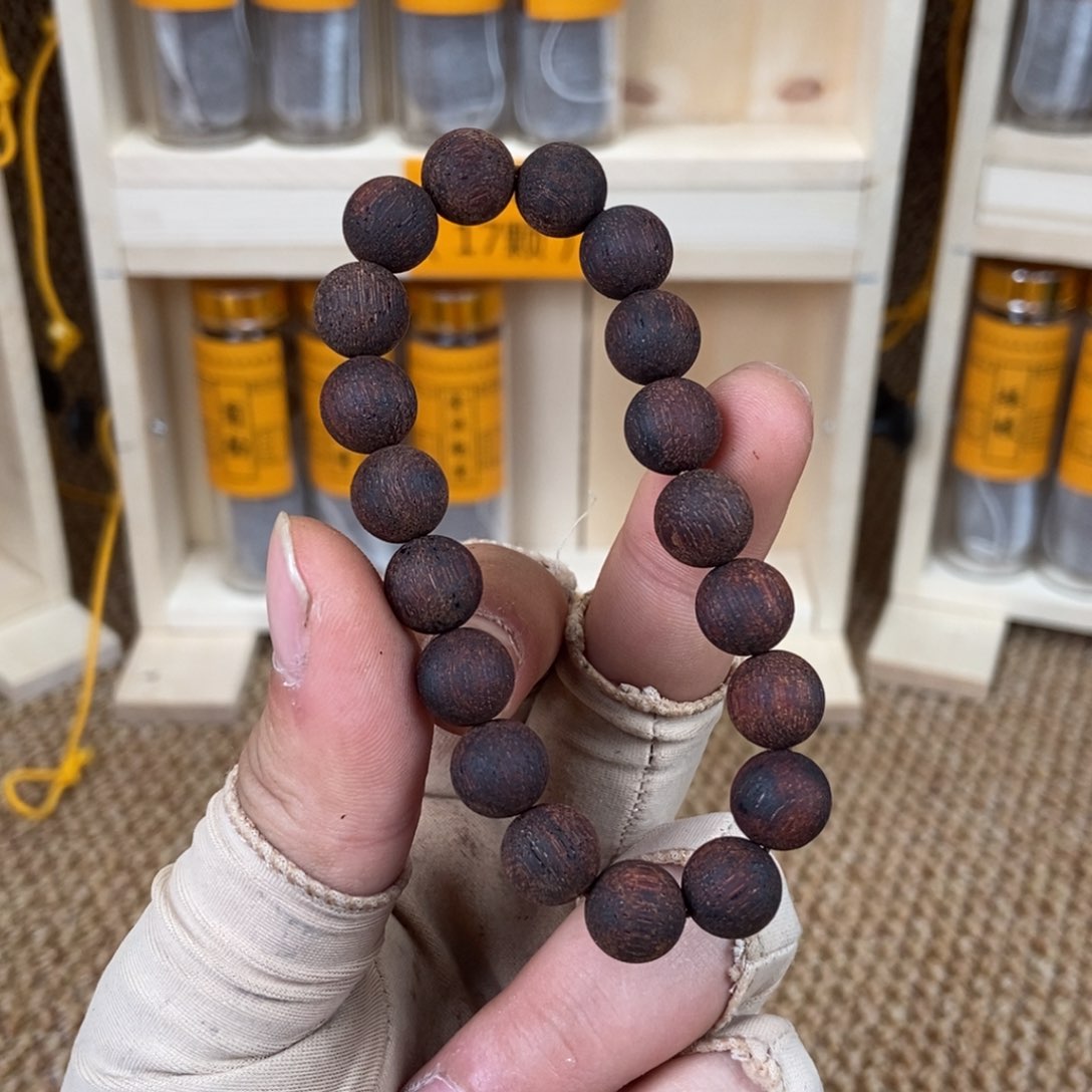 降真香手串/手链10金丝绘