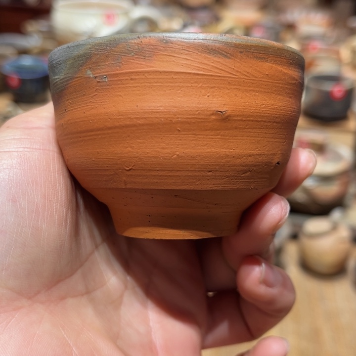 备前茶具发发发发口变形