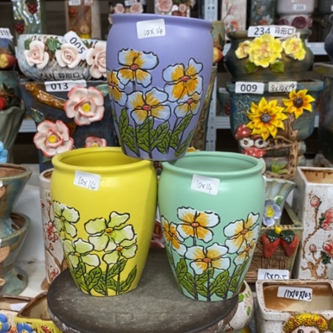 【闪购商品】红陶粗陶材质多肉花盆