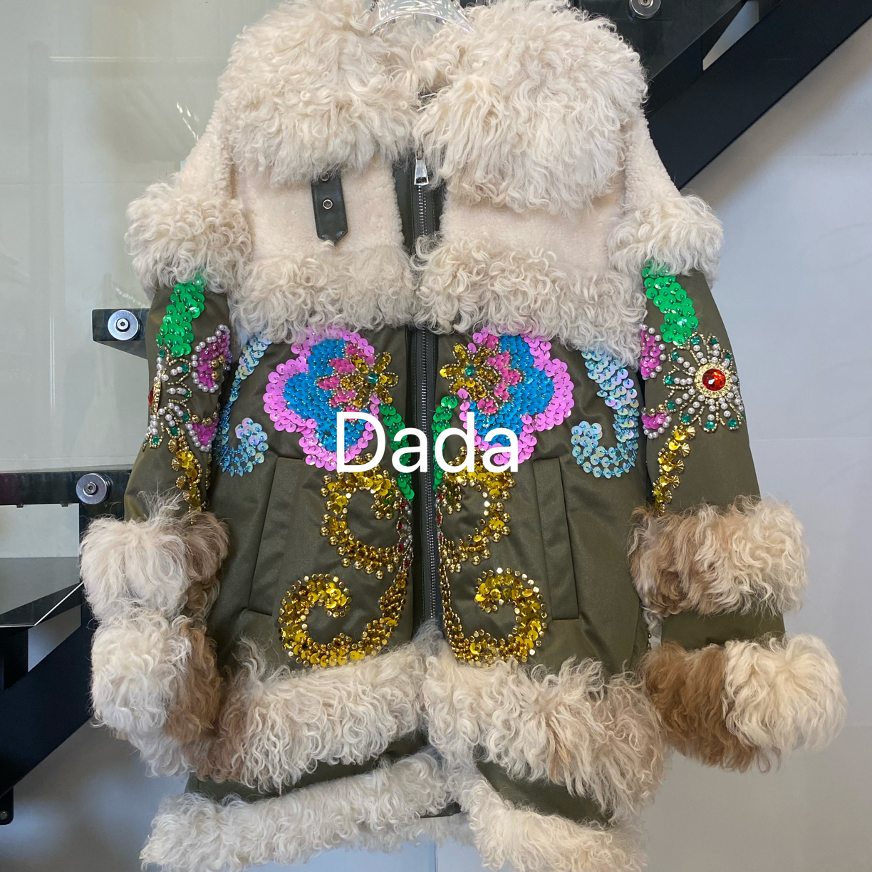 Dada设计款新款重工个性款休闲时尚百搭洋气外套A009