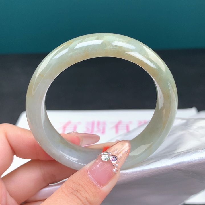 未镶嵌手镯翡翠52 3号