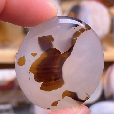 玛瑙/玉髓吊坠(不含链)未镶嵌