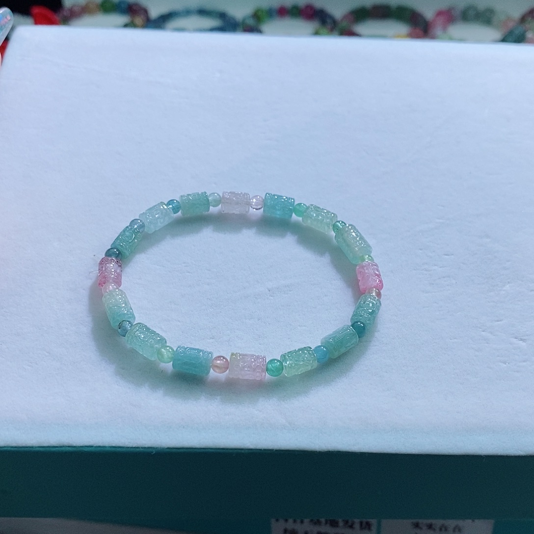 碧玺手链未镶嵌碧玺手链