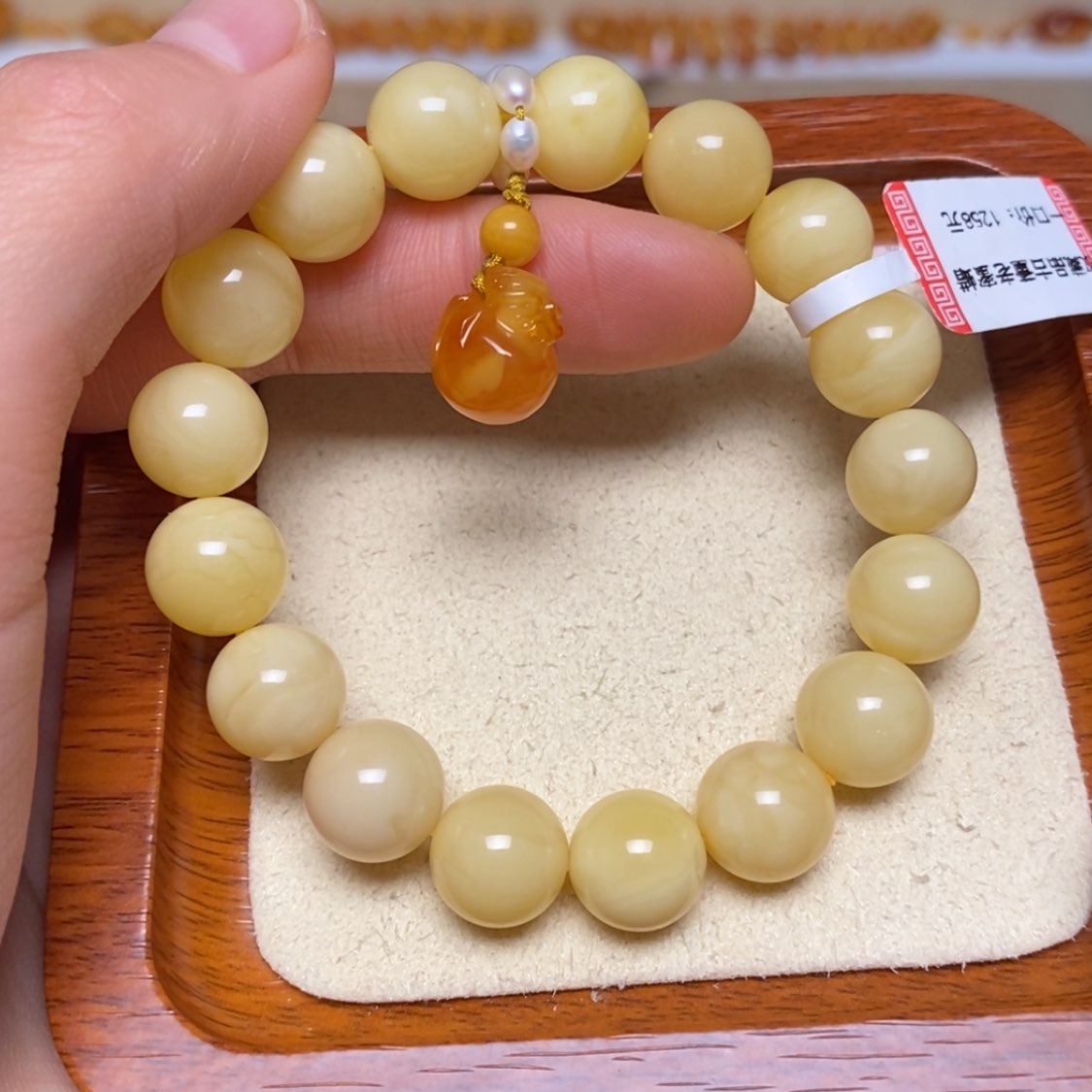 【闪购商品】未镶嵌蜜蜡手链手串