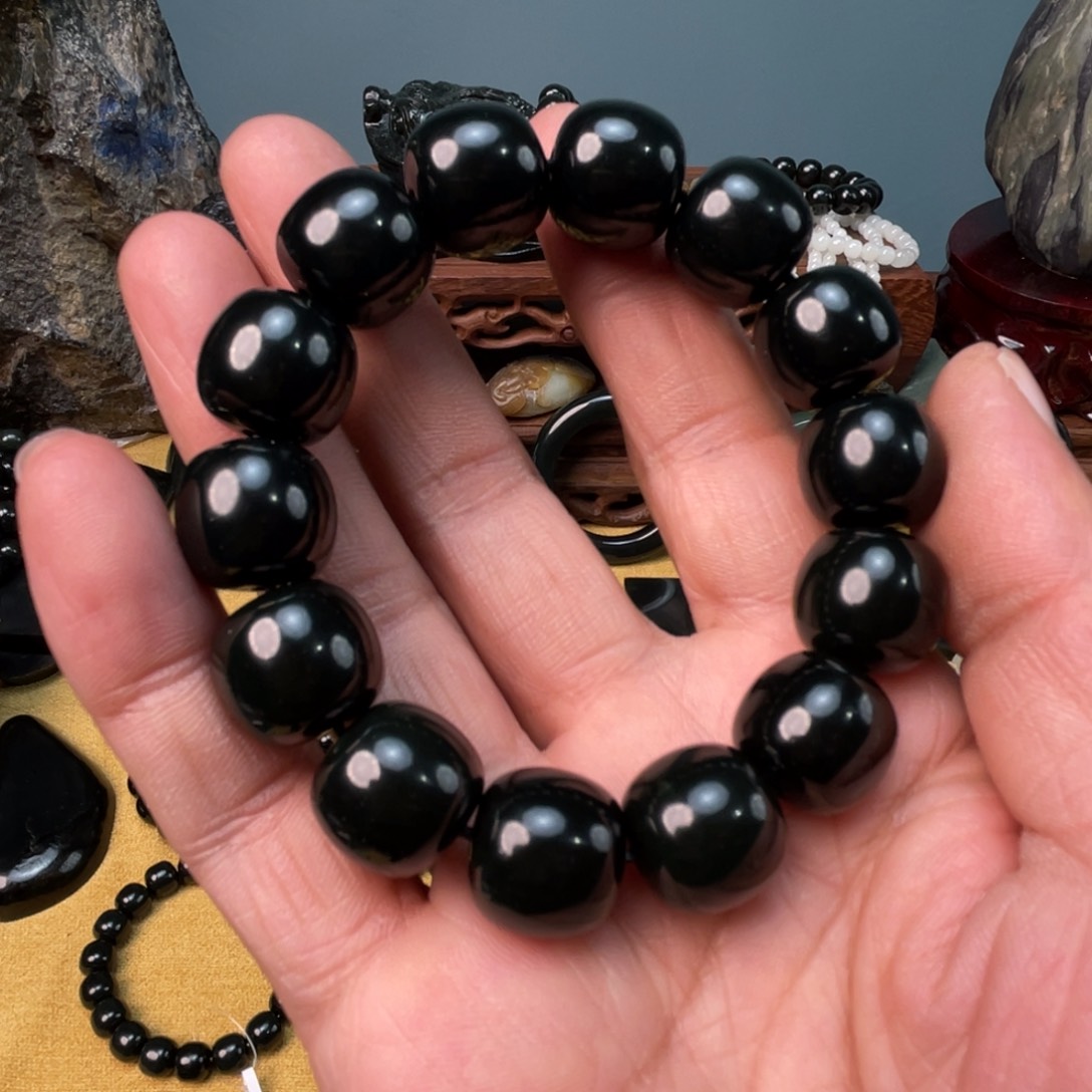 和田玉手链未镶嵌