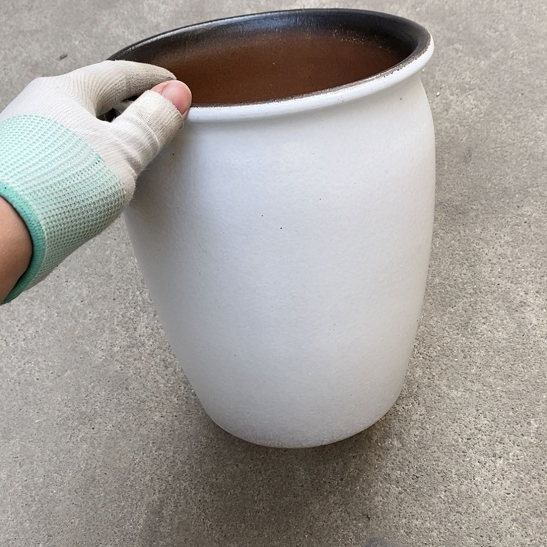 紫砂花盆正品口20高25