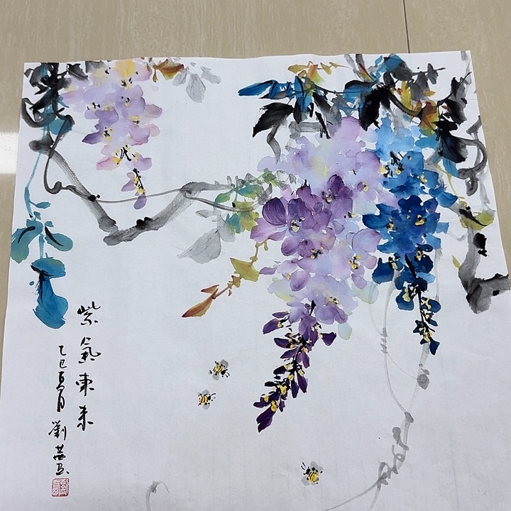 国画国画作品展。国画g