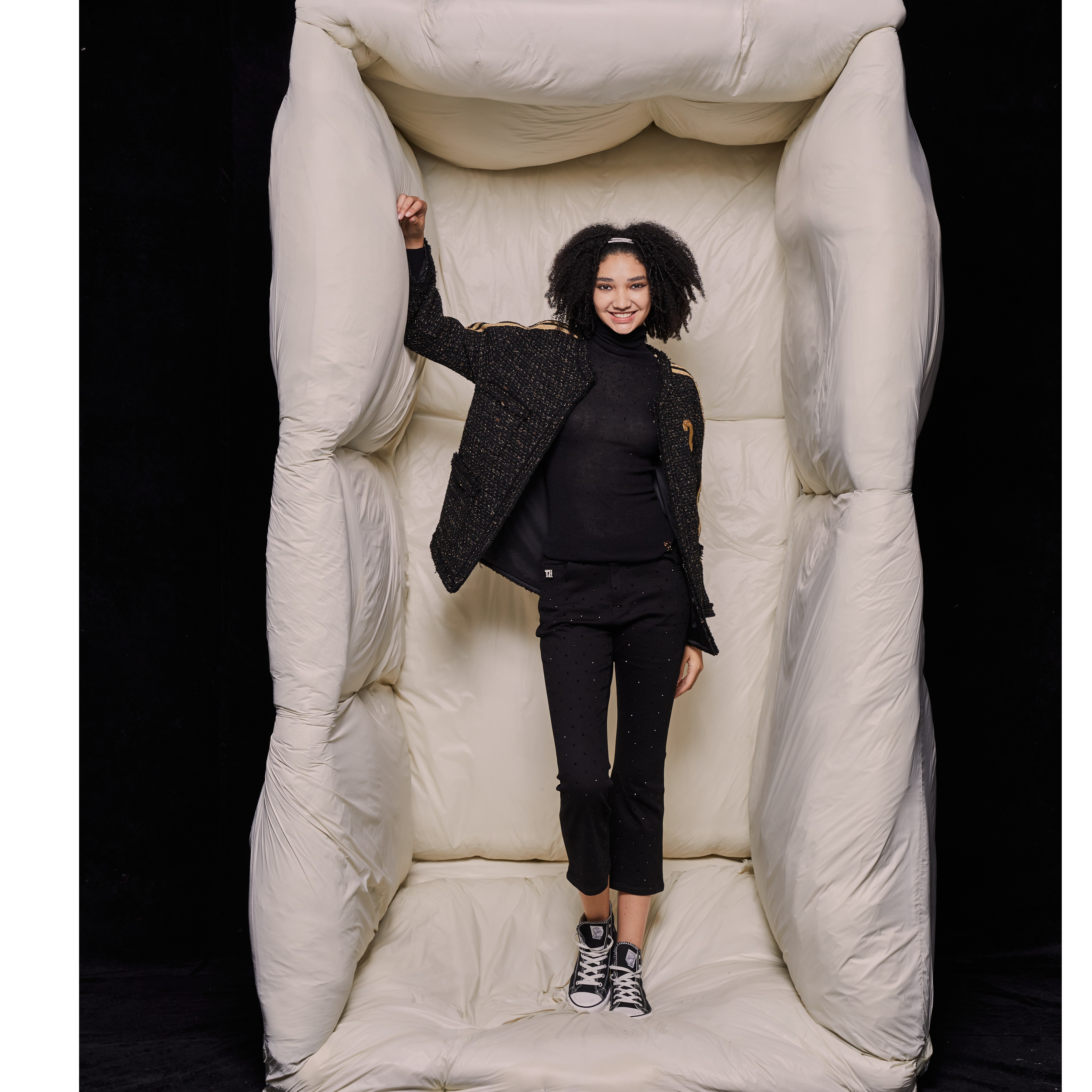 TCH-轻奢潮牌字母数字烫钻小香风休闲百搭设计师外套T69D276017