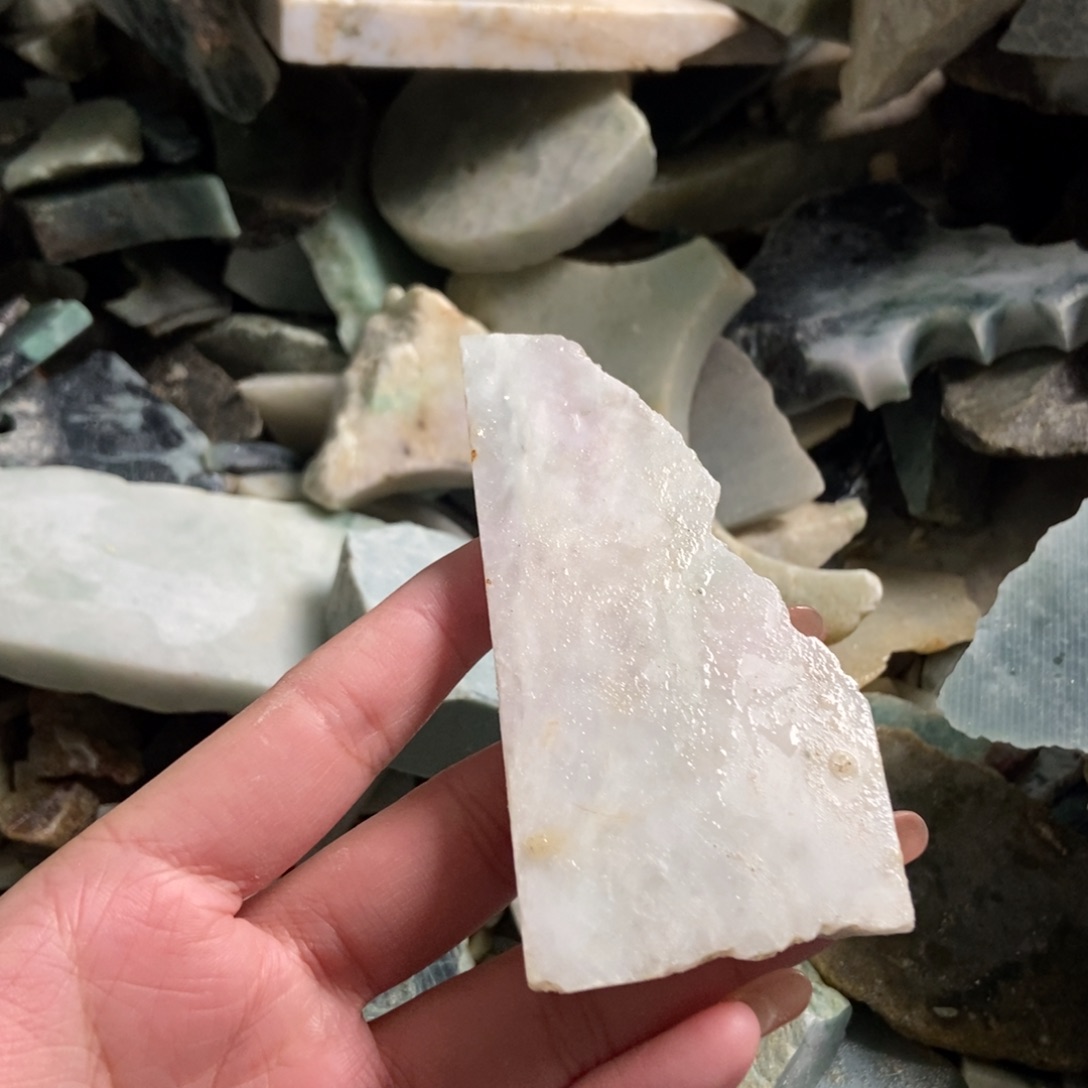 翡翠未镶嵌挂件天然翡翠