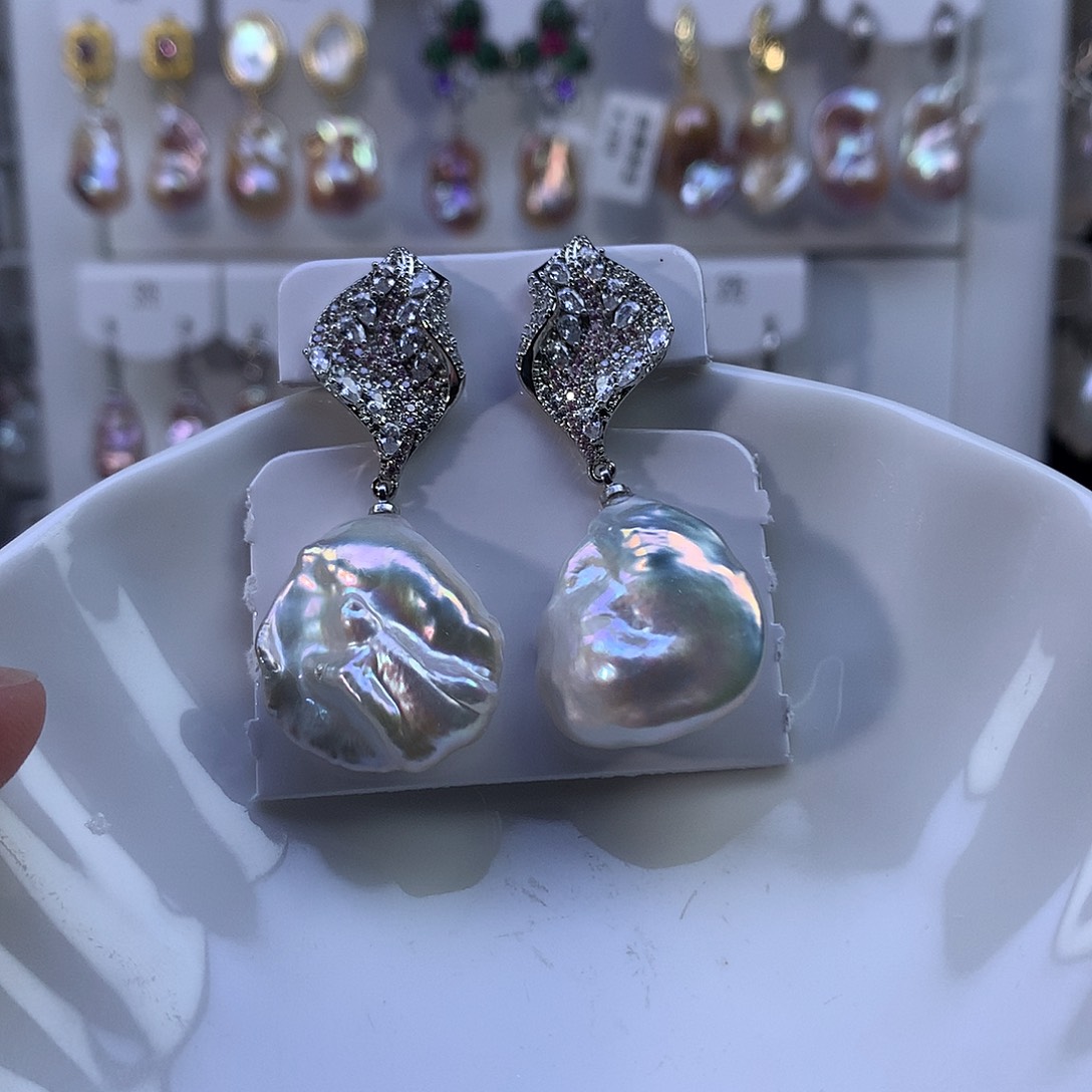 非金属合金特价耳饰4423