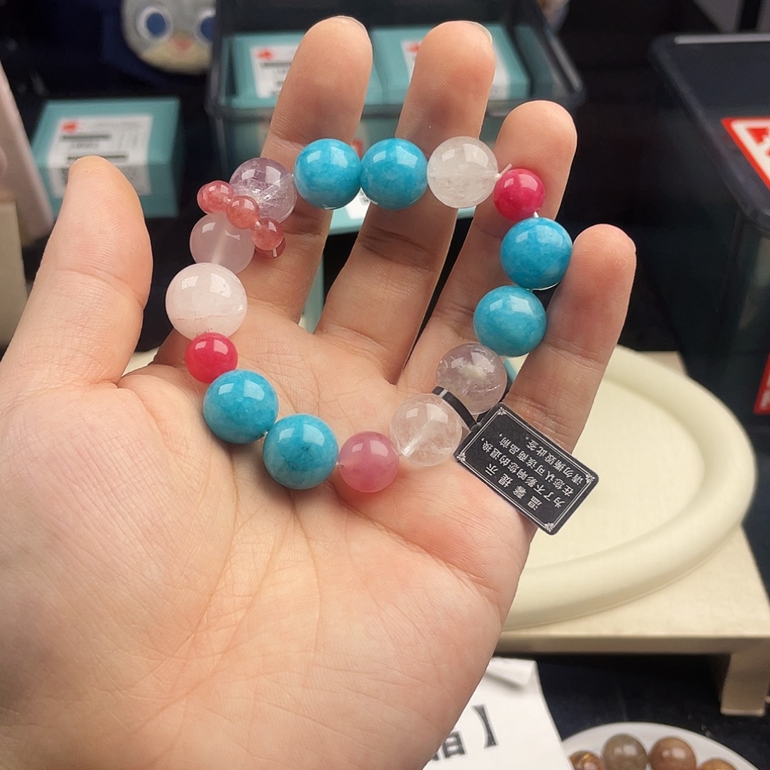 银S925镶嵌手链水晶