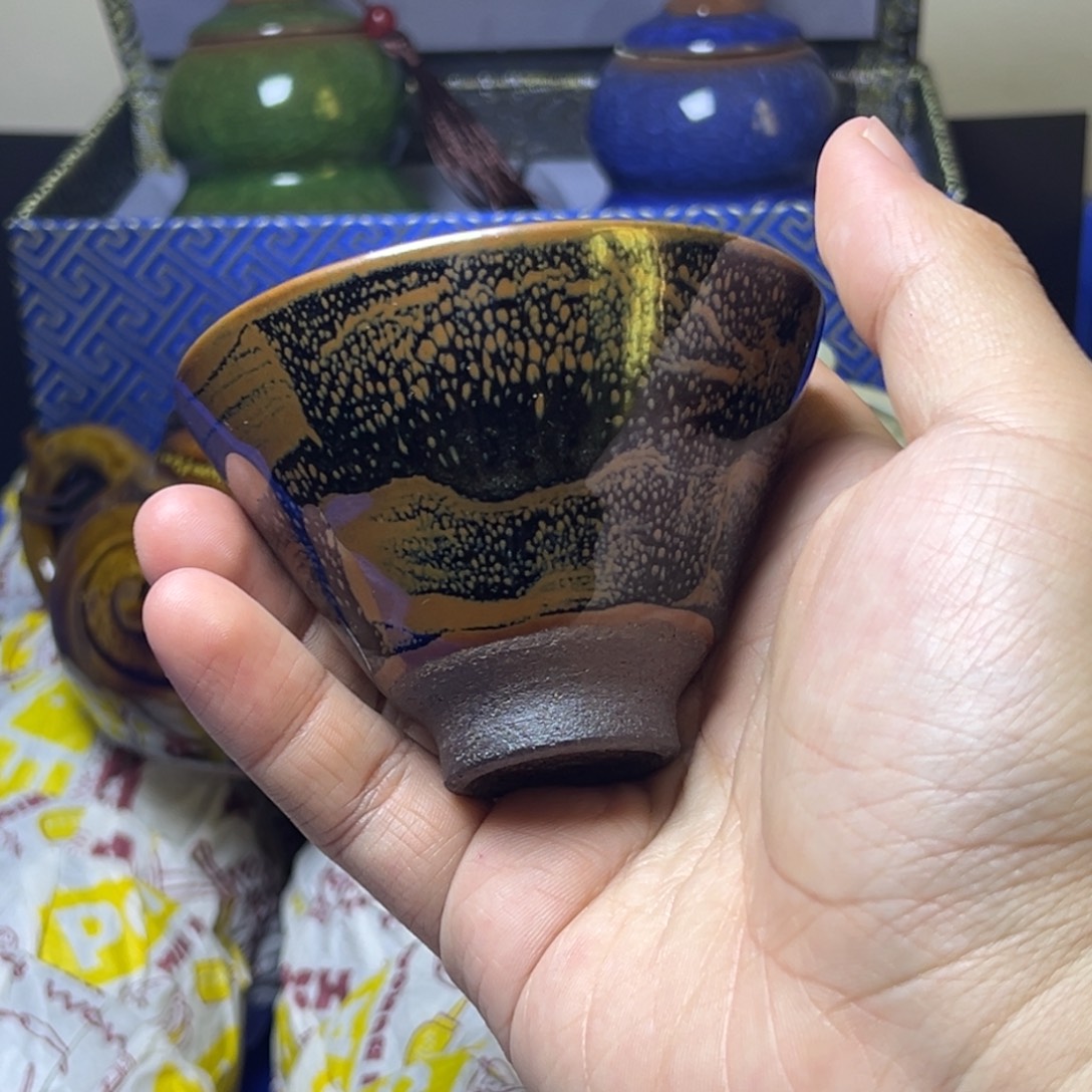 茶盏建阳建盏喝茶主人杯