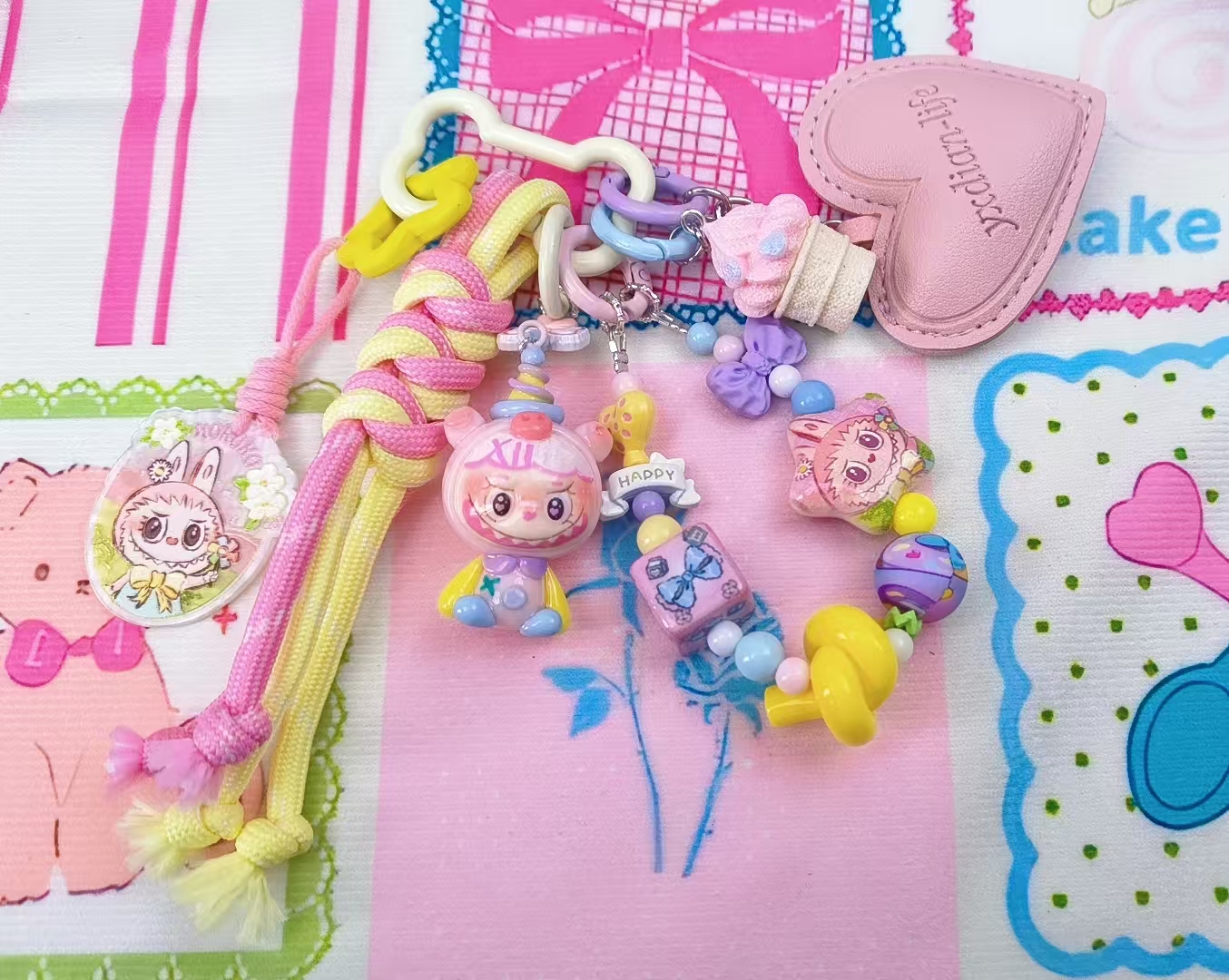 直播间手工制作冰箱贴包挂背夹