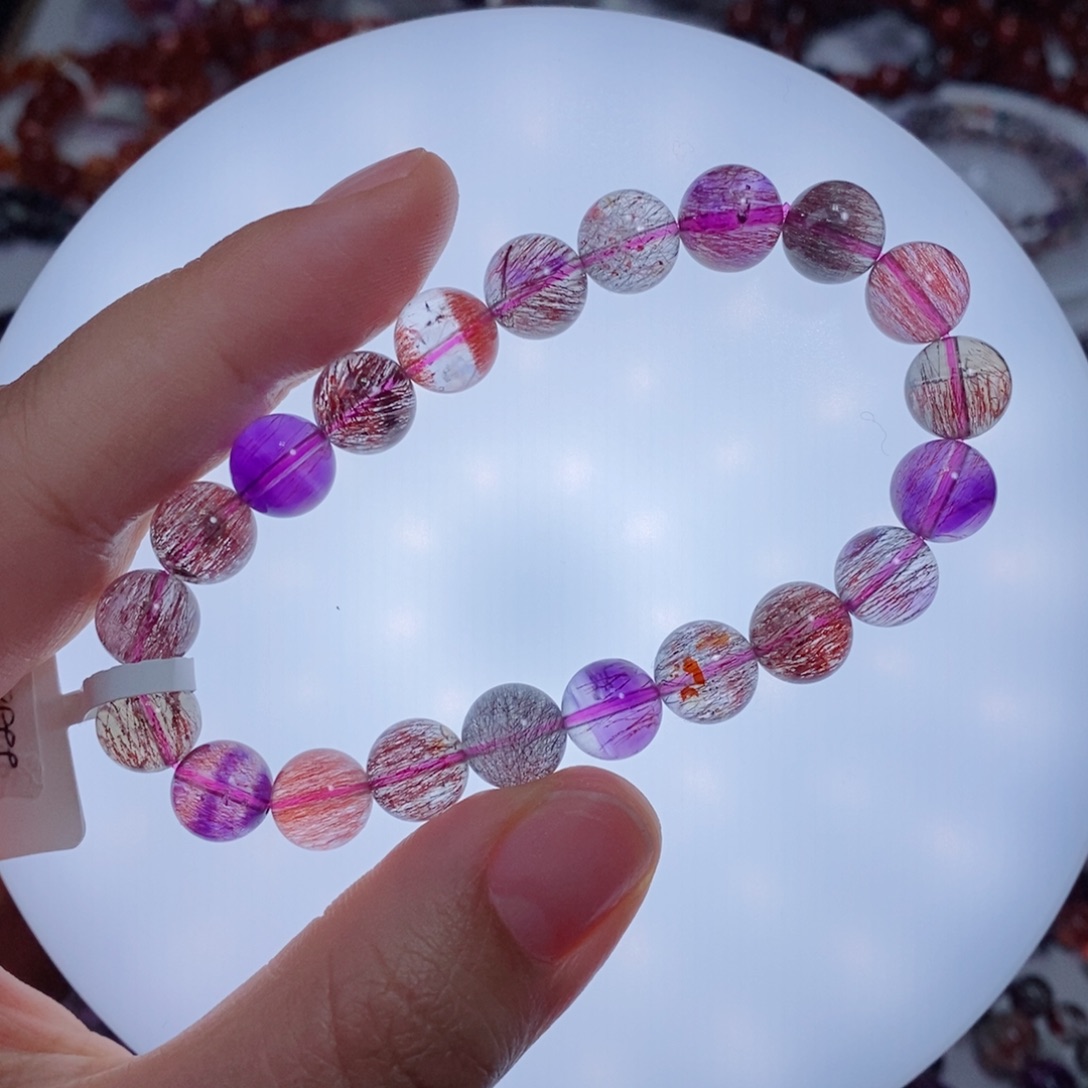 水晶手链未镶嵌超七