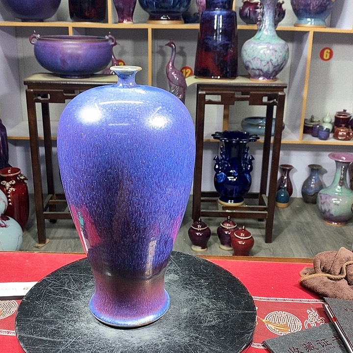 瓶匡*中国神垕精品钧瓷