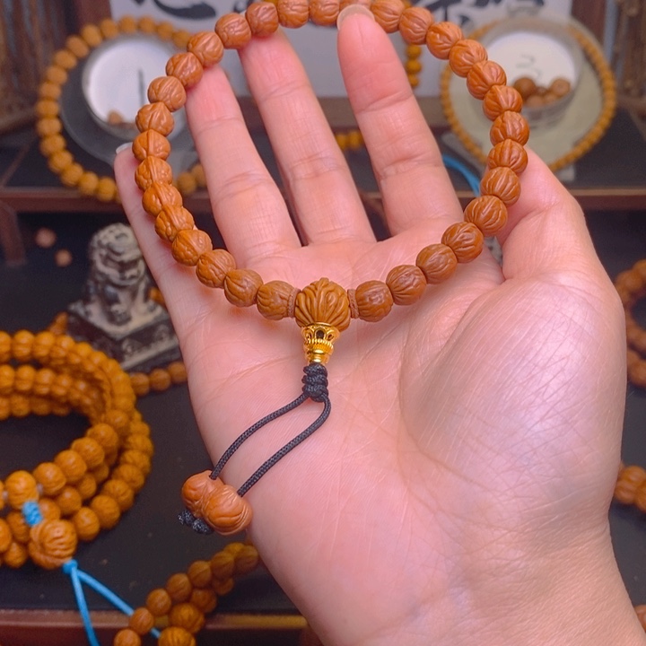 ****手串桃核龙文桃核