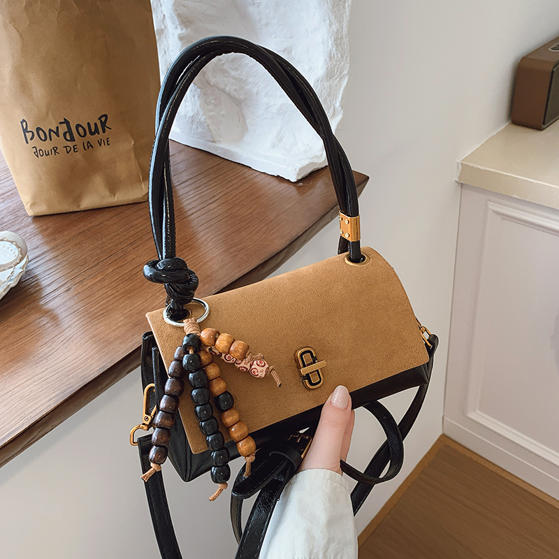 【小莹家】磨砂简约风优雅防刮轻奢风单肩包休闲小包包韩版秋冬