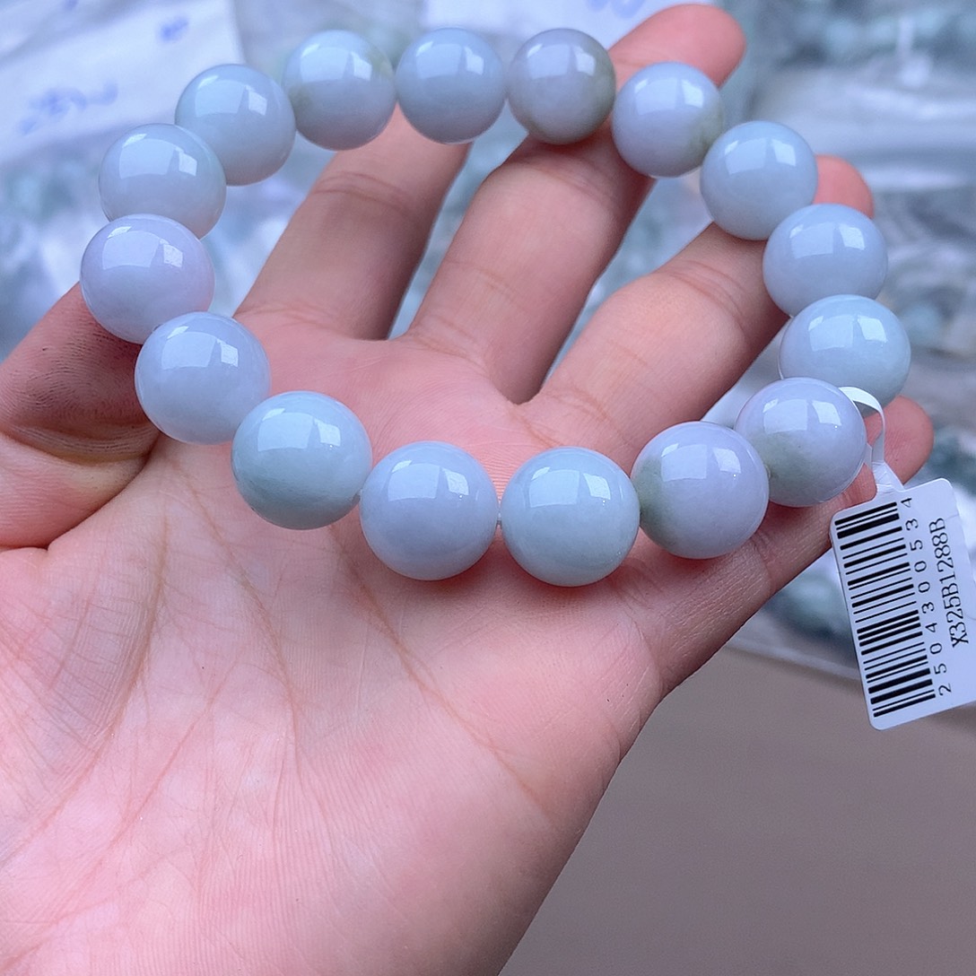 未镶嵌手串定制翡翠