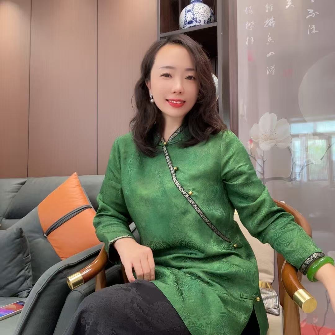 宫廷复古中式立领旗袍上衣