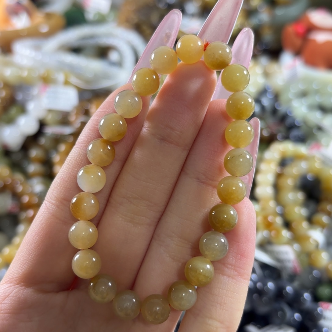 和田玉未镶嵌手链289