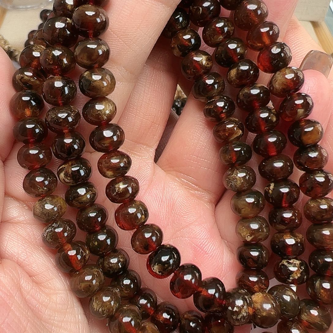 琥珀未镶嵌裸石抚顺琥珀20642七