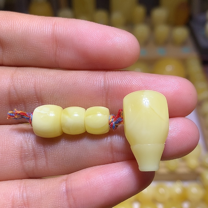 裸石蜜蜡未镶嵌天然俄料白花蜜蜡直切套装8-11.7左右