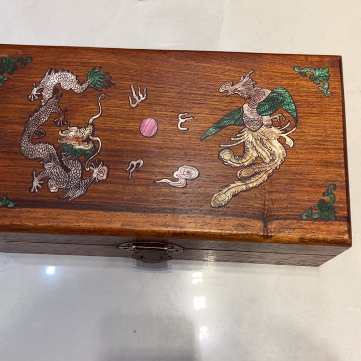 木龙凤呈祥首饰盒