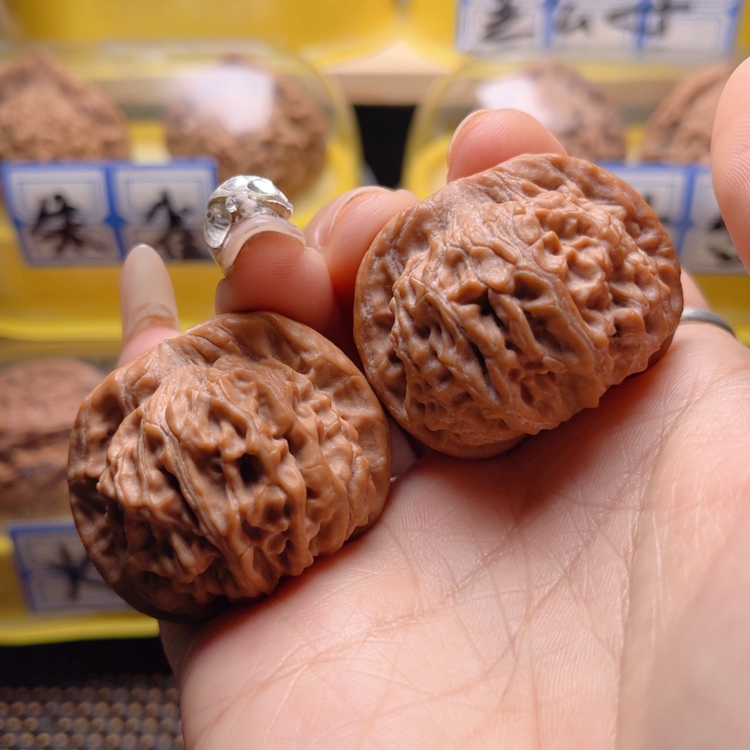 文玩核桃把件天地40