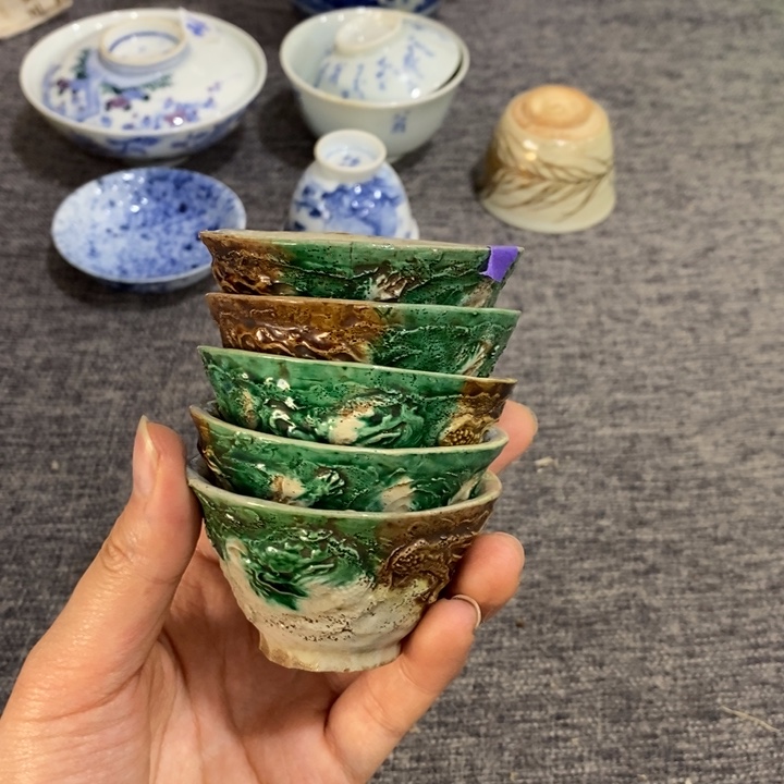 紫砂茶杯非常漂亮好看的碗