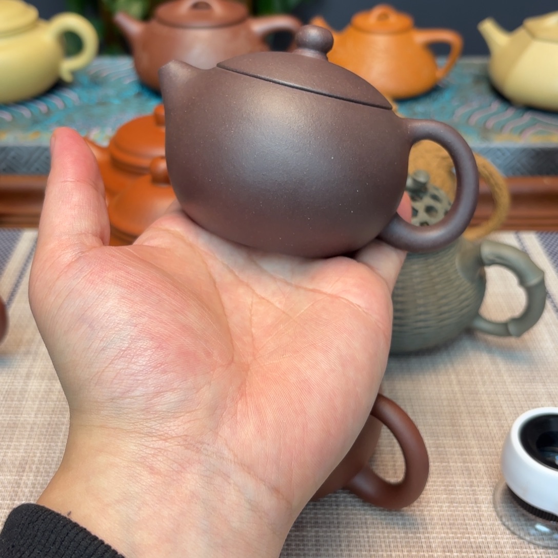 我***光紫砂茶壶宜兴紫砂