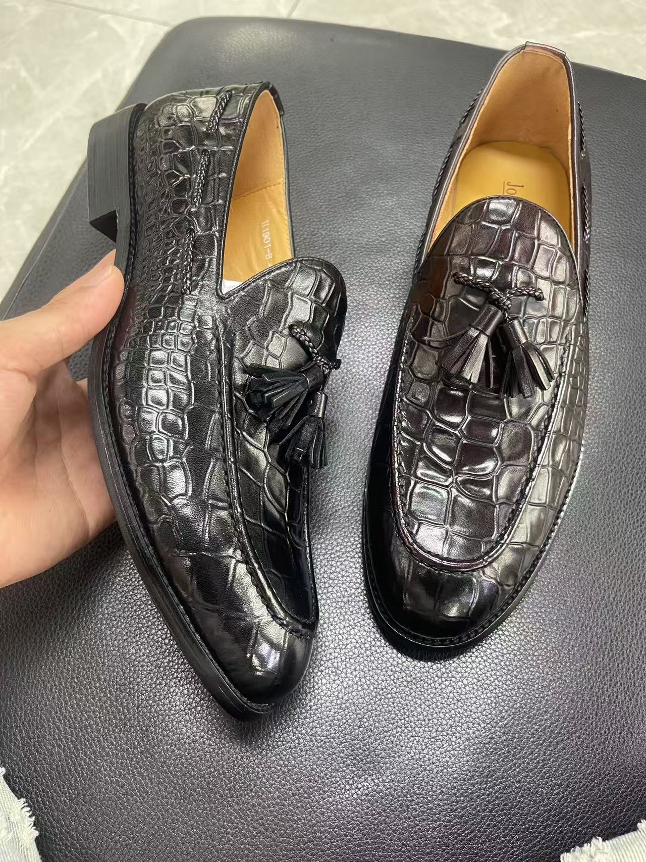 广州轻奢手工真皮男鞋.全域