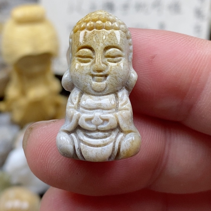 颈饰未镶嵌硅化珊瑚（珊瑚玉）小