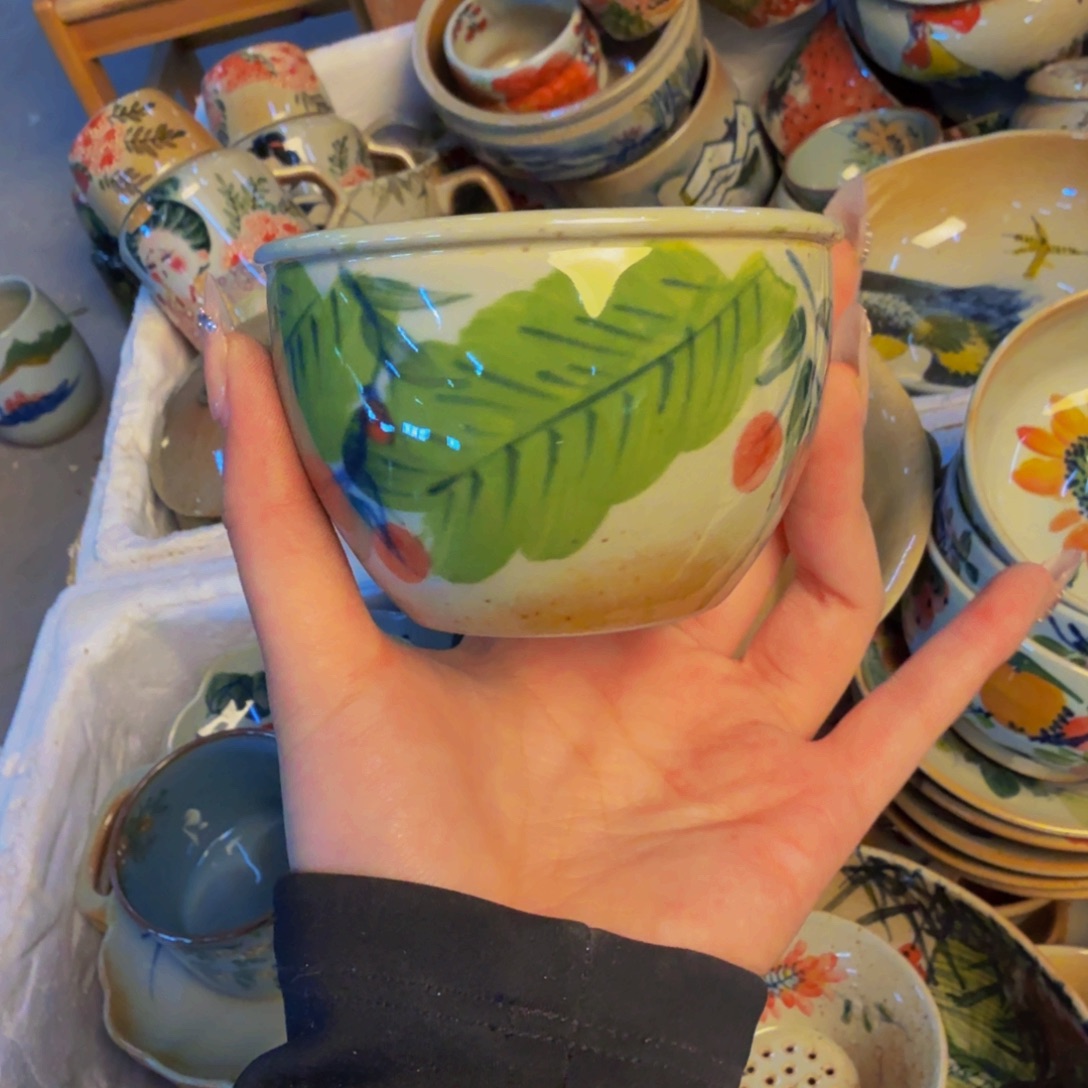 瓷片景德镇陶瓷手工手绘