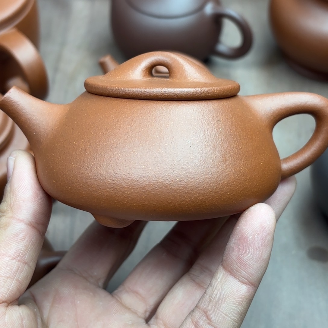 紫砂茶壶一****?景舟石瓢壶130