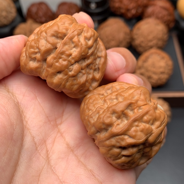 把件文玩核桃35蛤蟆头