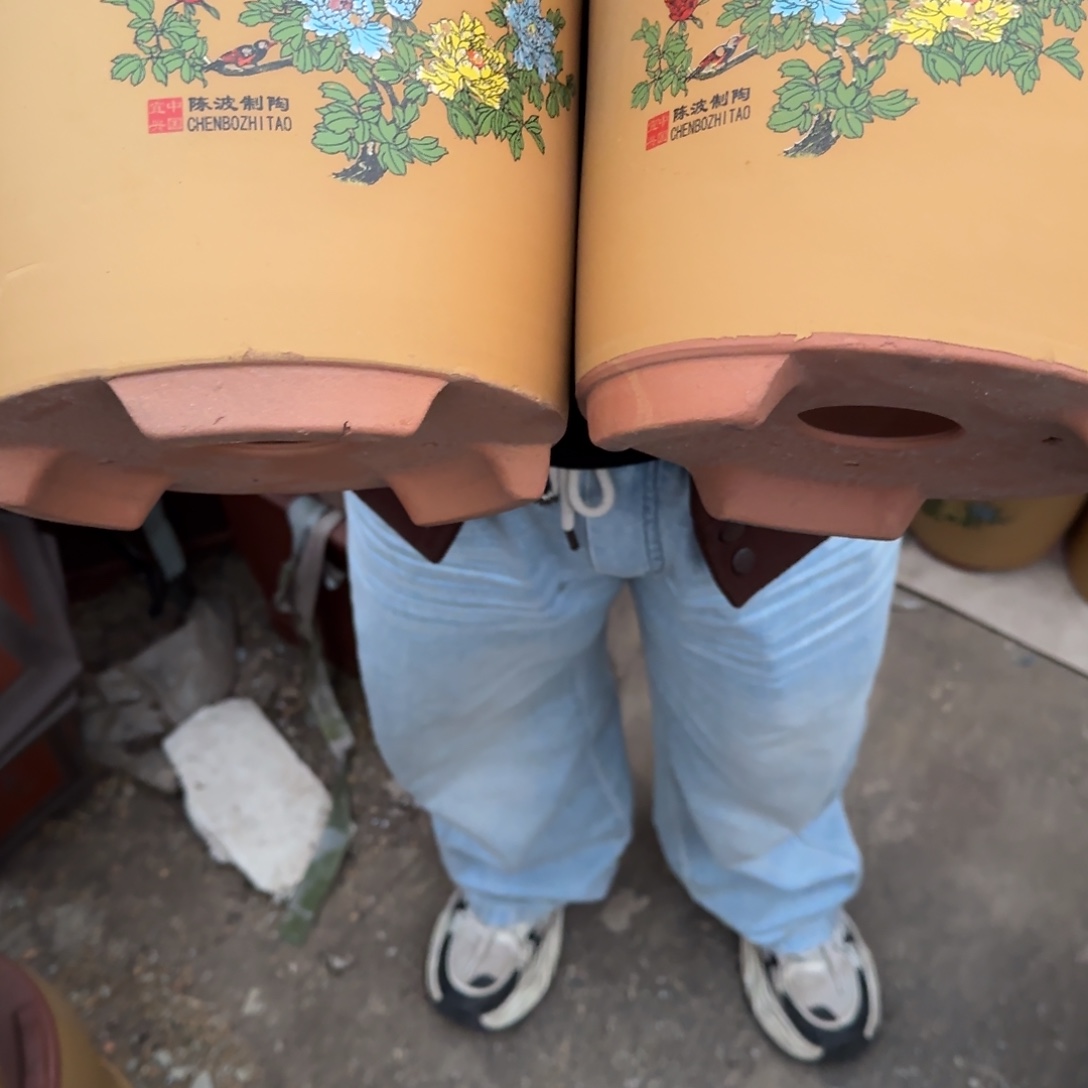 紫砂花盆口径17.13口径