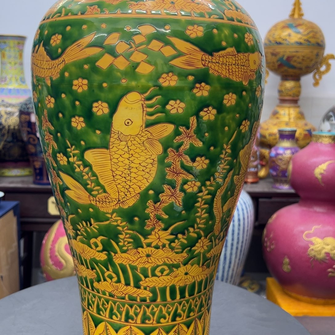 精美陶瓷摆件立件