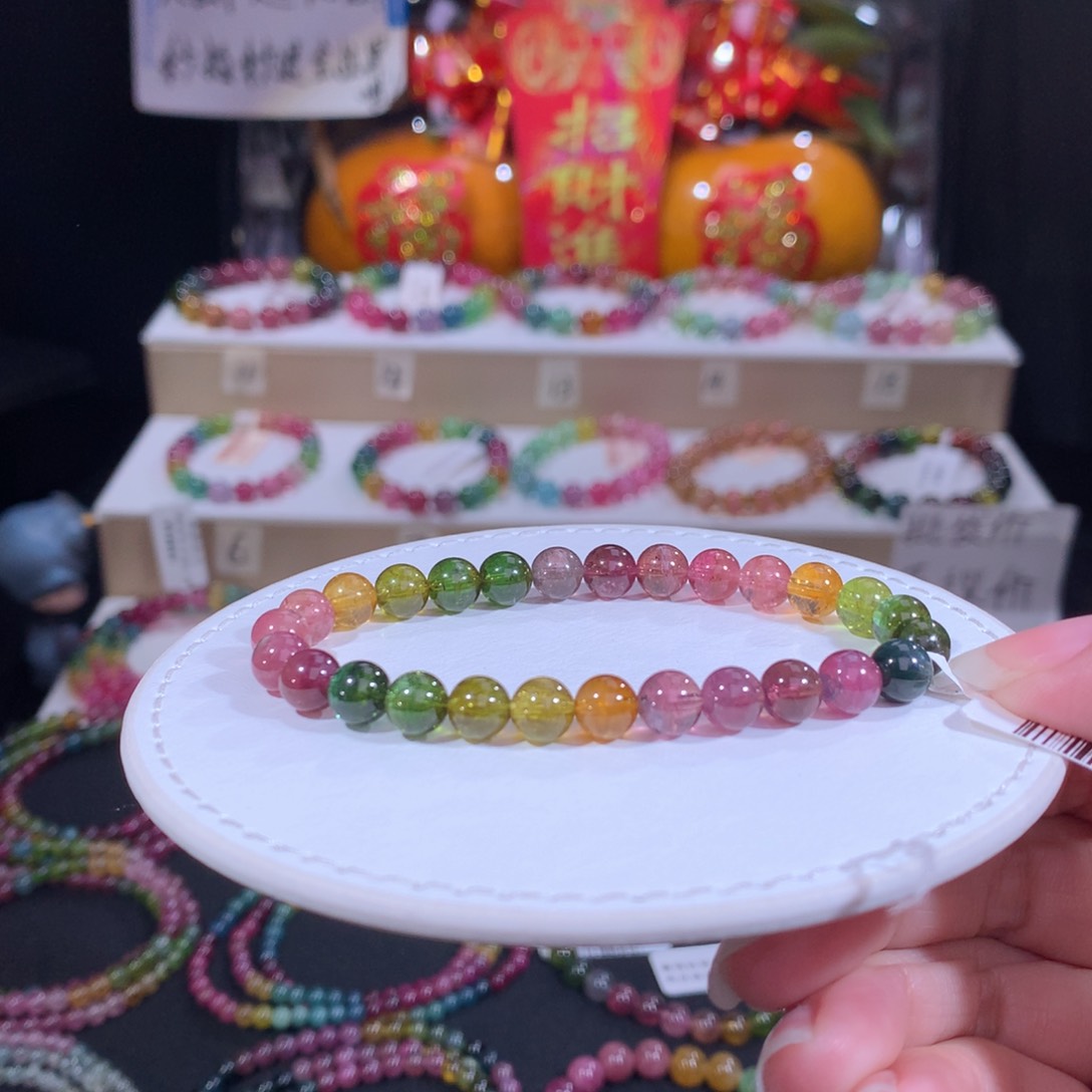 碧玺手链未镶嵌碧玺