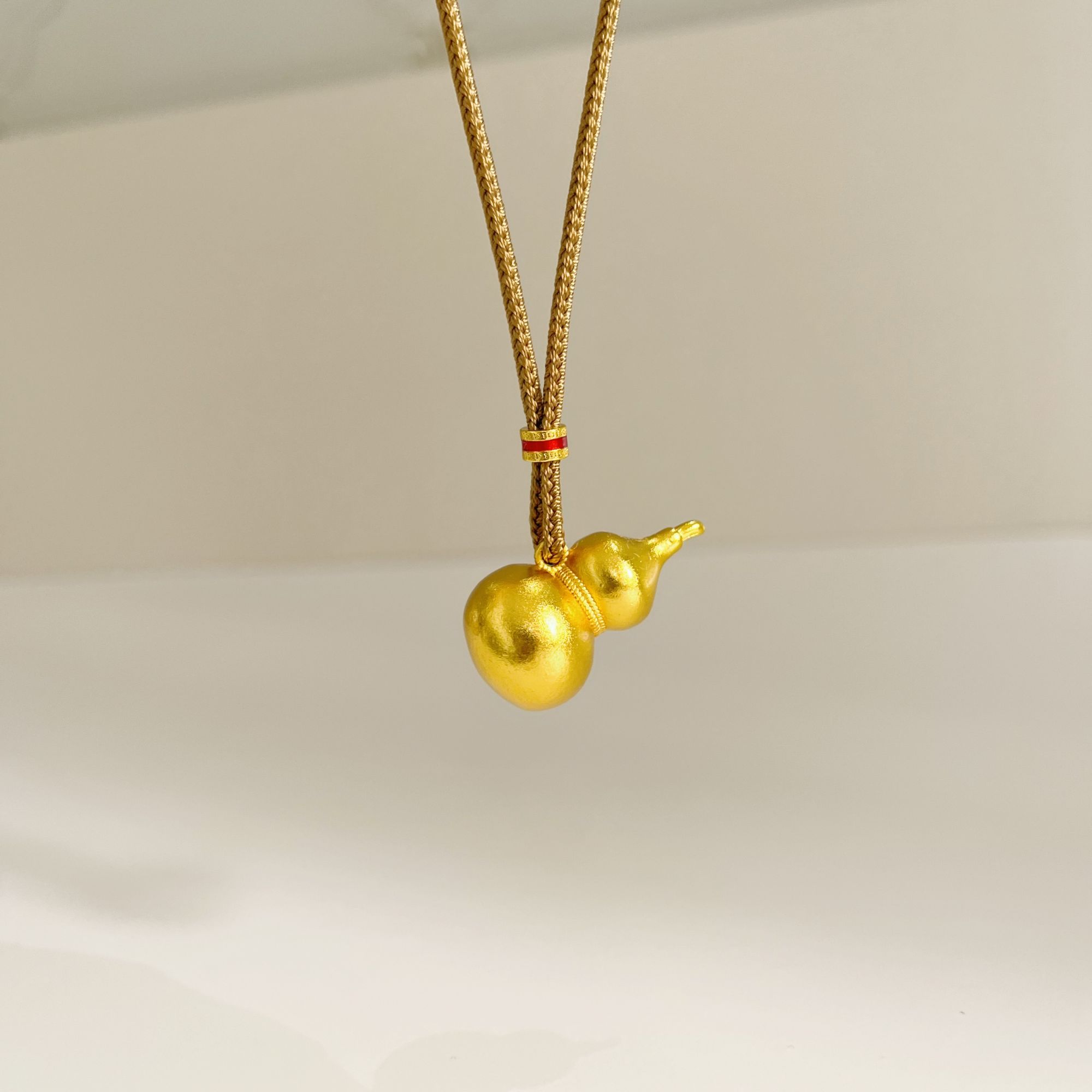 新中式重工款时尚轻奢单葫芦项链