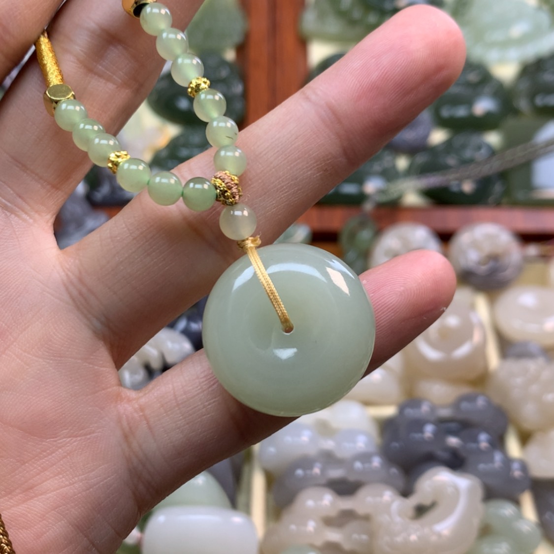 【闪购商品】和田玉颈饰未镶嵌