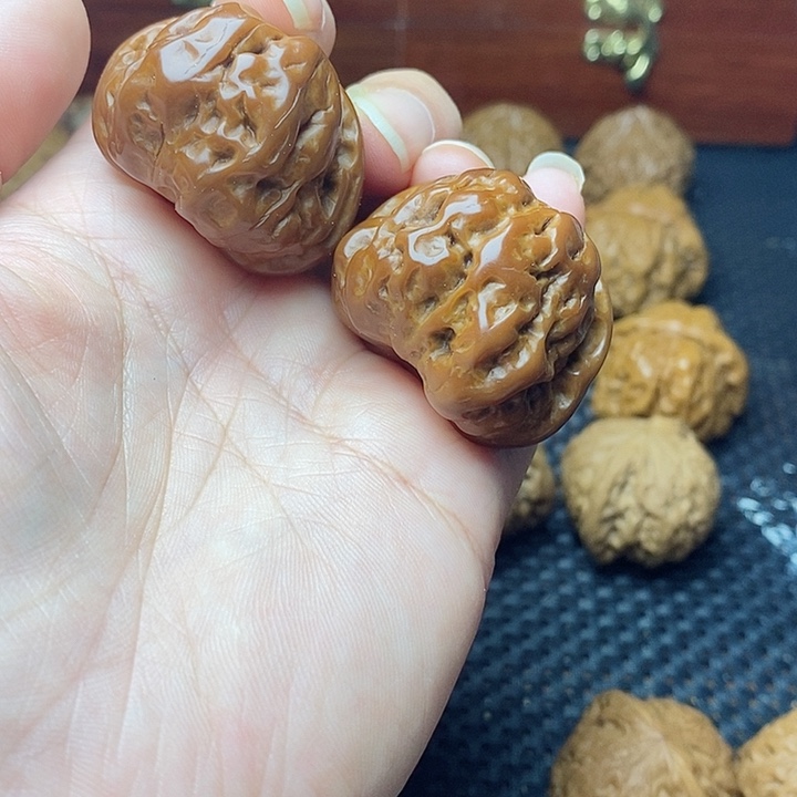 文玩核桃把件38蛙蛙