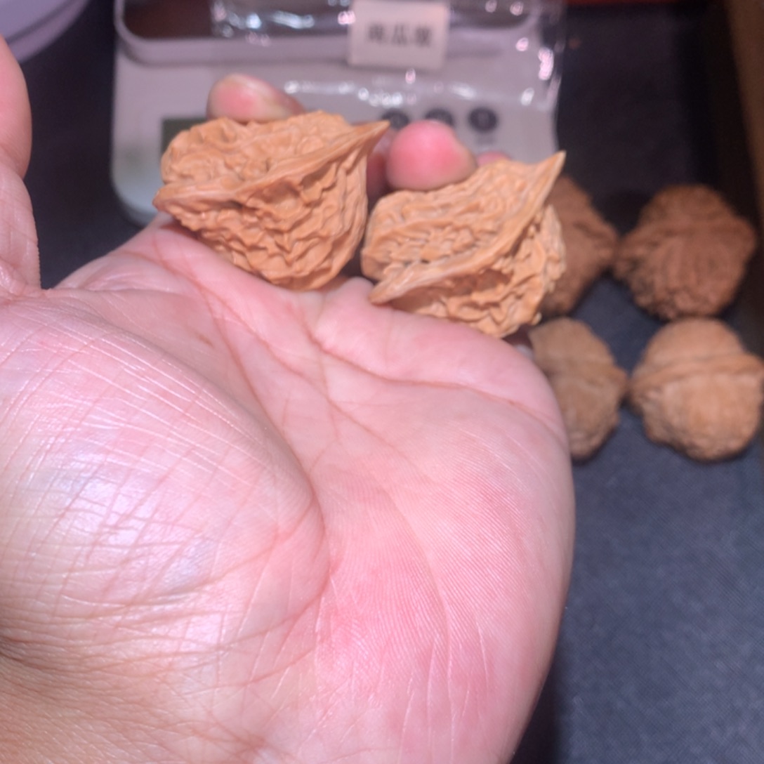 把件文玩核桃小鸟