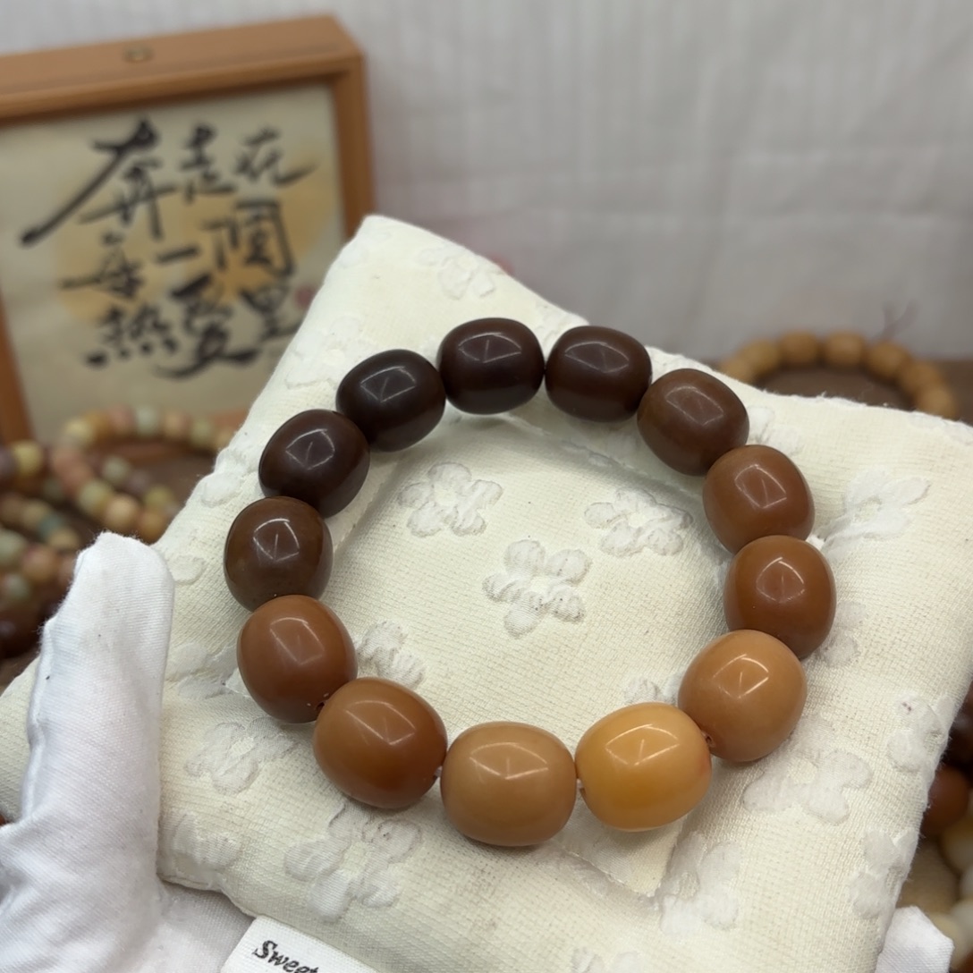 吊坠菩提根/象牙果20干磨落地果糖油渐变枣默认瑕708