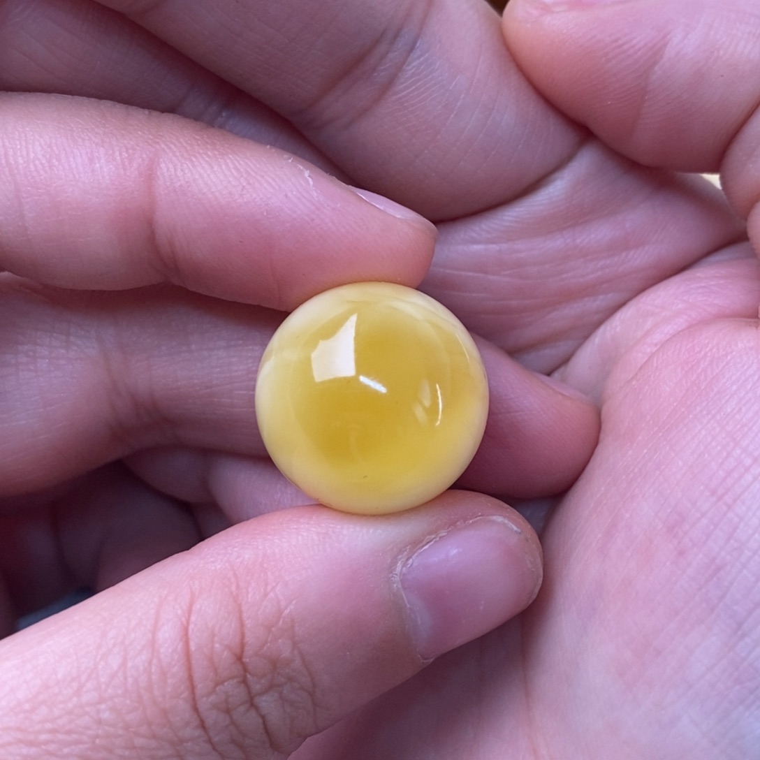 裸石琥珀未镶嵌蜜蜡19.7