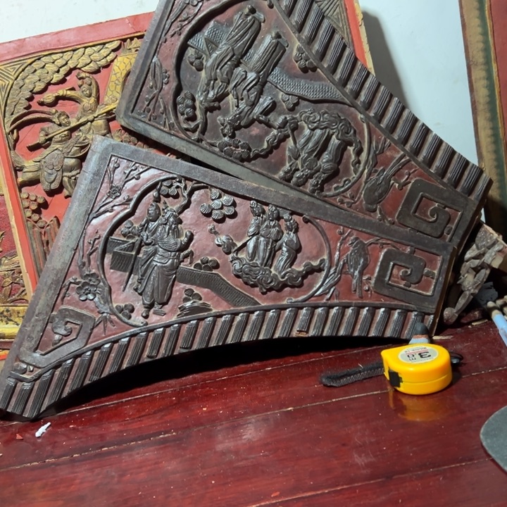 人***重木木雕工艺品摆件 