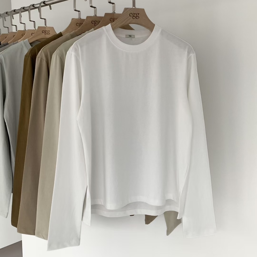 东大门正品 egg长袖净版T（不支持退货）