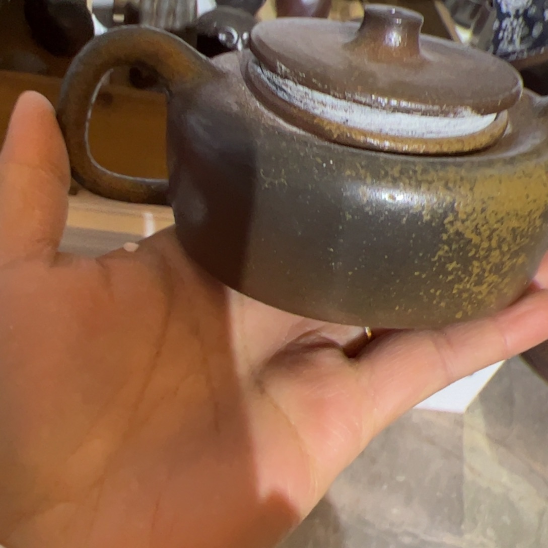 贵台龙窑柴烧茶壶111