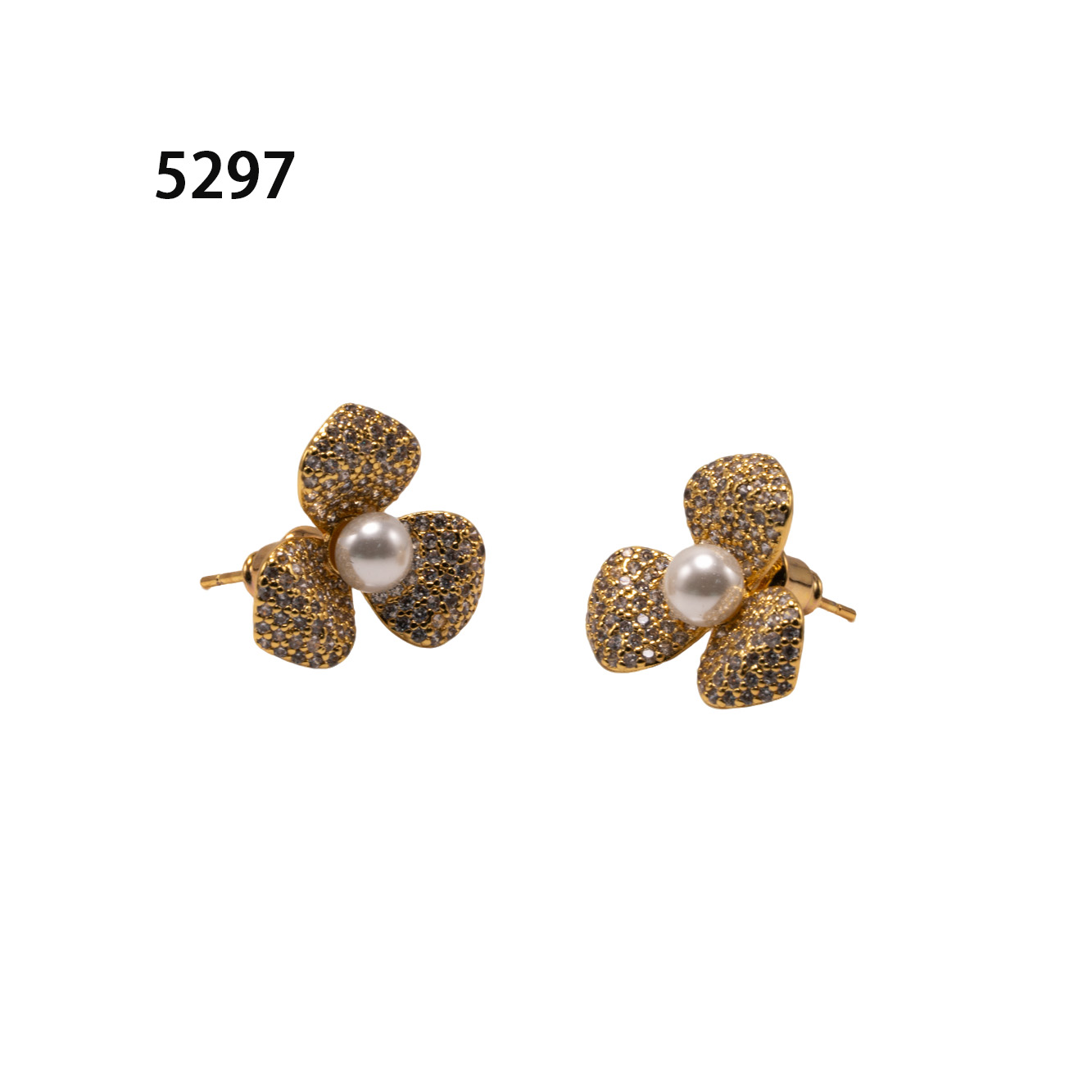 铜合金耳饰 设计师气质耳环小众设计高级感耳钉耳饰～5297