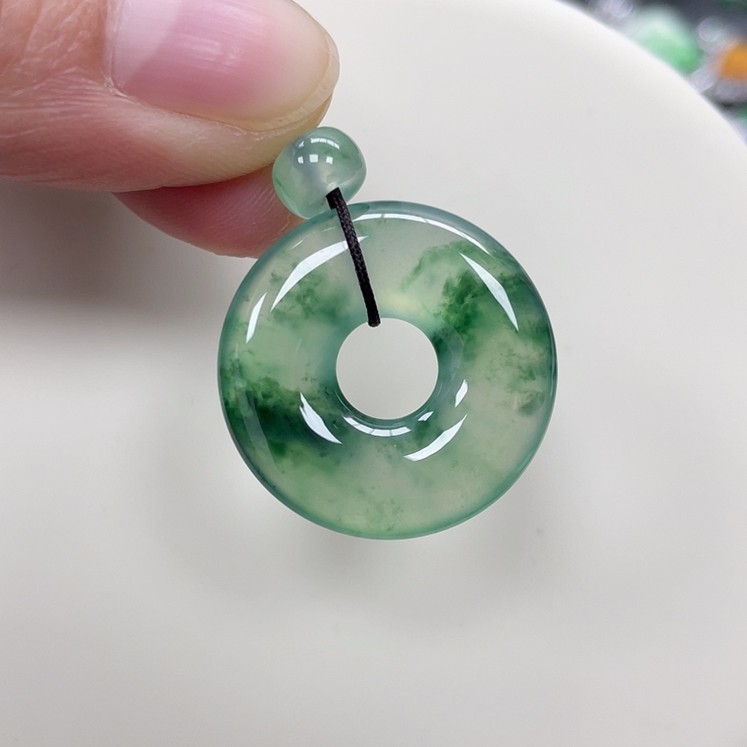 定制翡翠未镶嵌甜甜圈